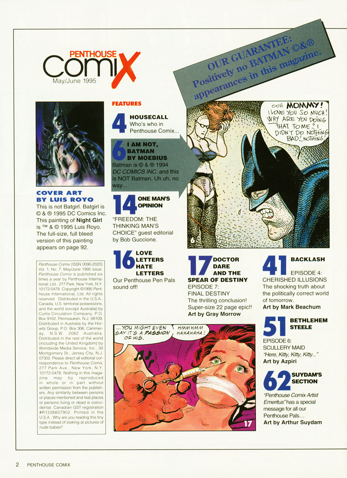 Penthouse Comix 7 page 3 full