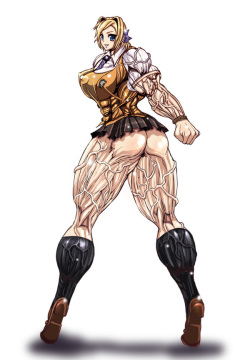 muscle girls,