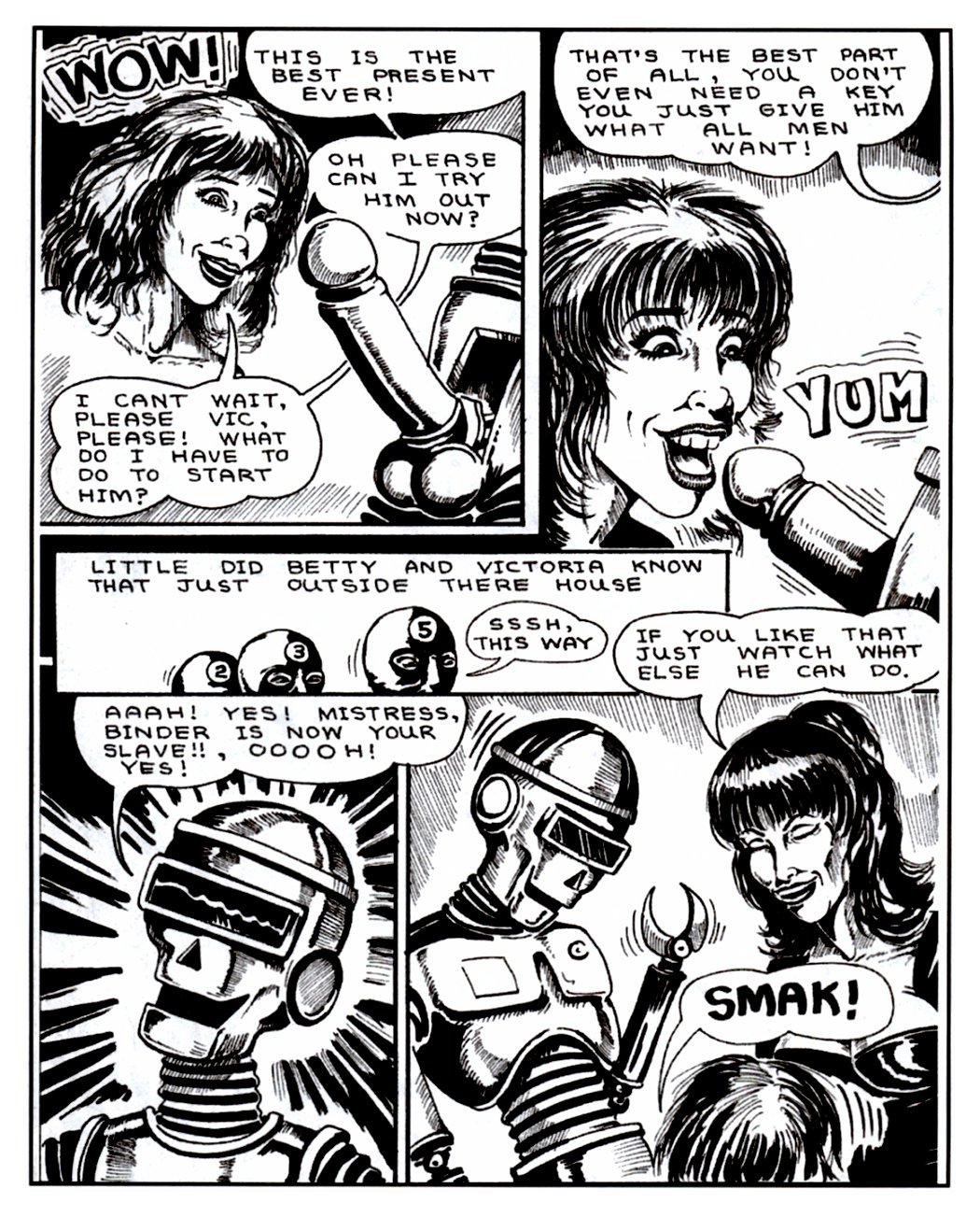 Betty The Bondage Girl page 9 full