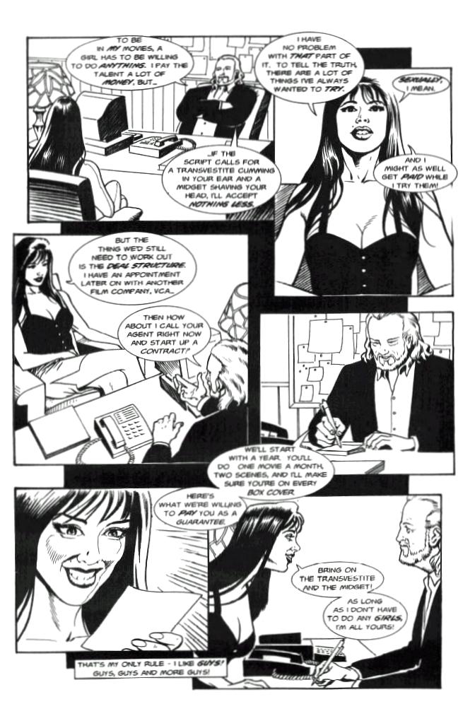 True Stories of Adult Film Stars - Jasmin St. Claire #1 page 9 full