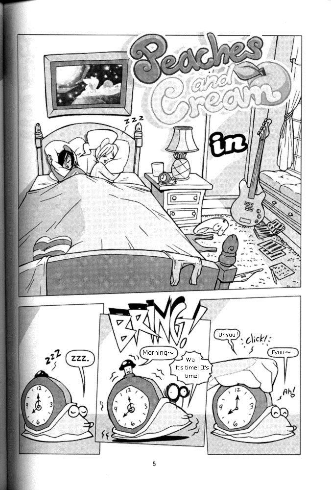Peaches and Cream: Breakfast in Bed page 1 full