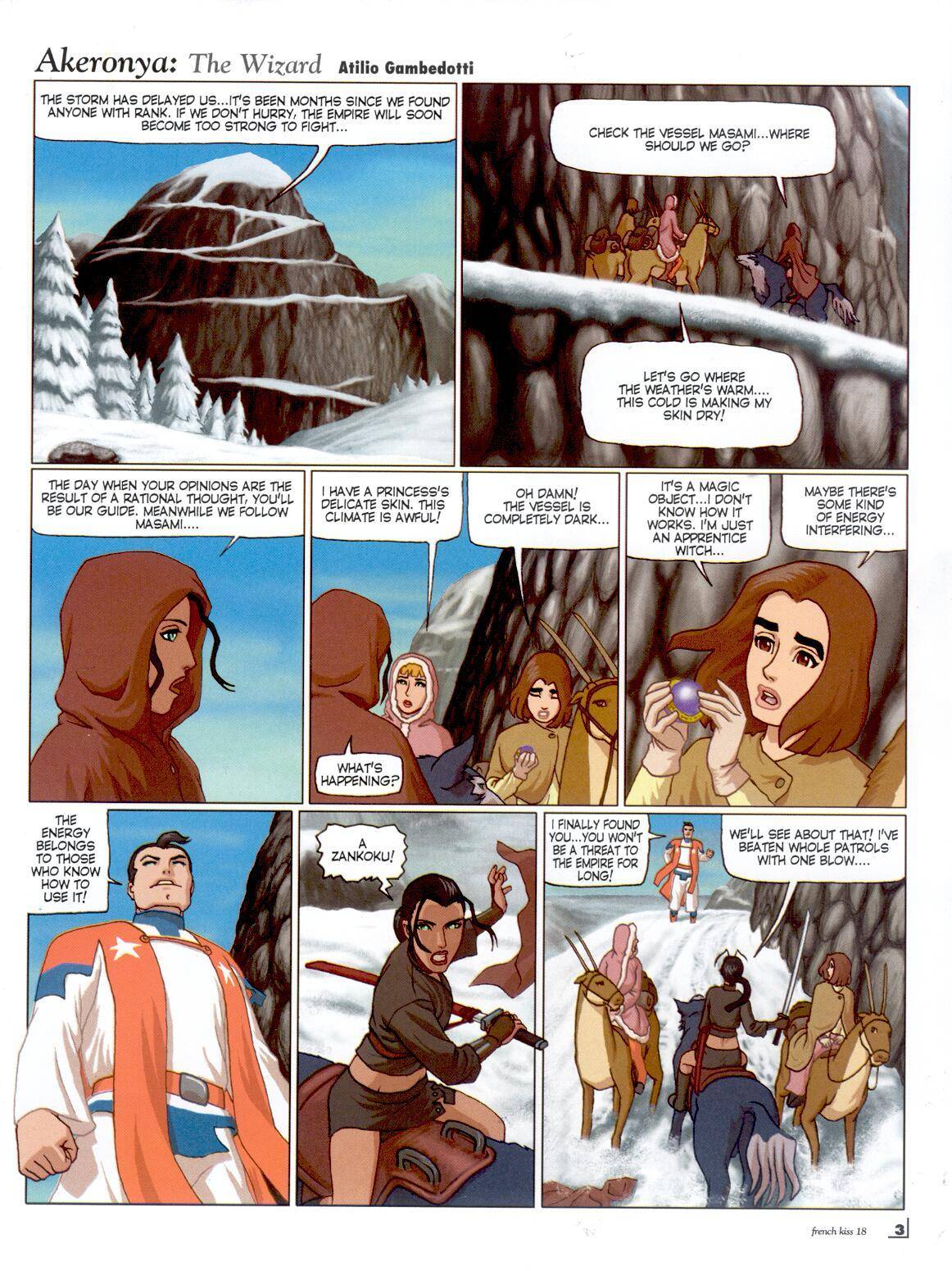 French Kiss Comix 18 page 3 full