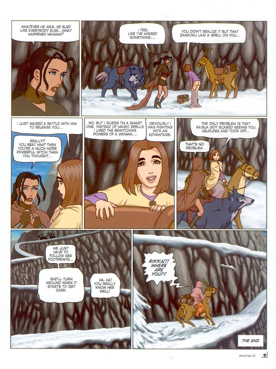 French Kiss Comix 18 page 9 full