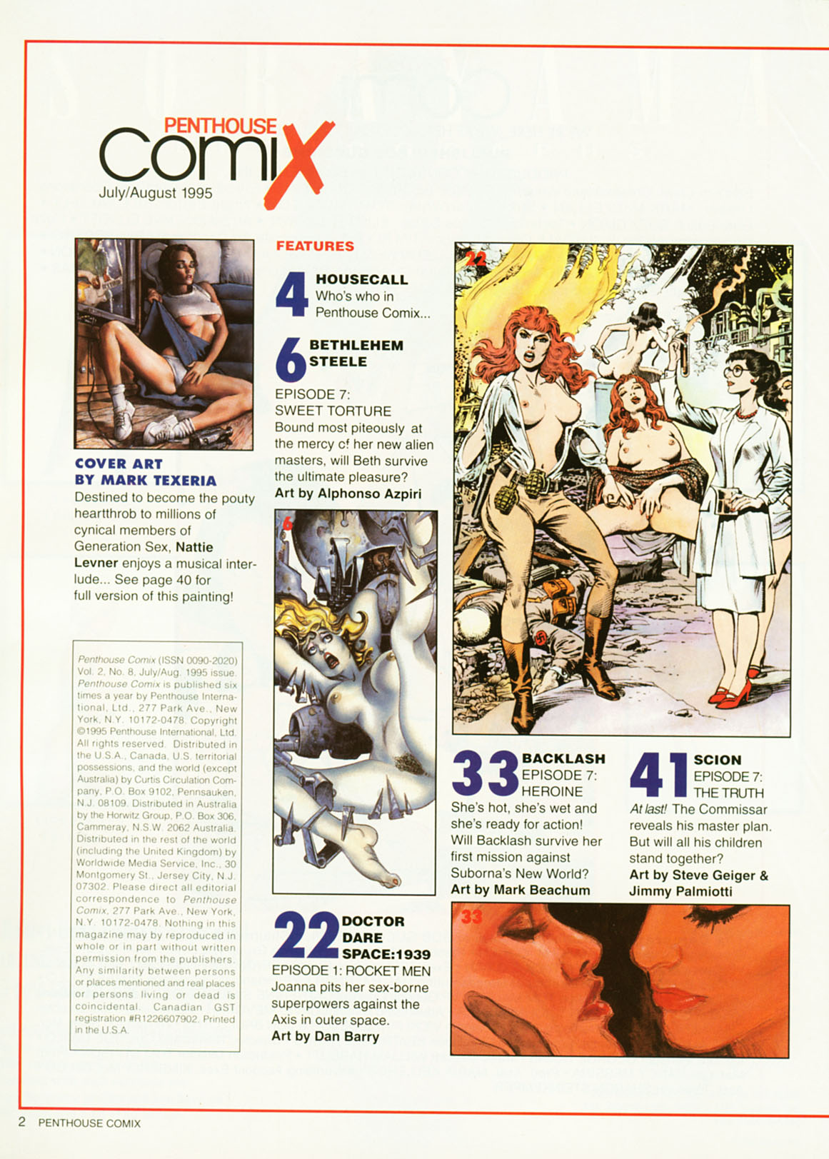 Penthouse Comix 8 page 3 full