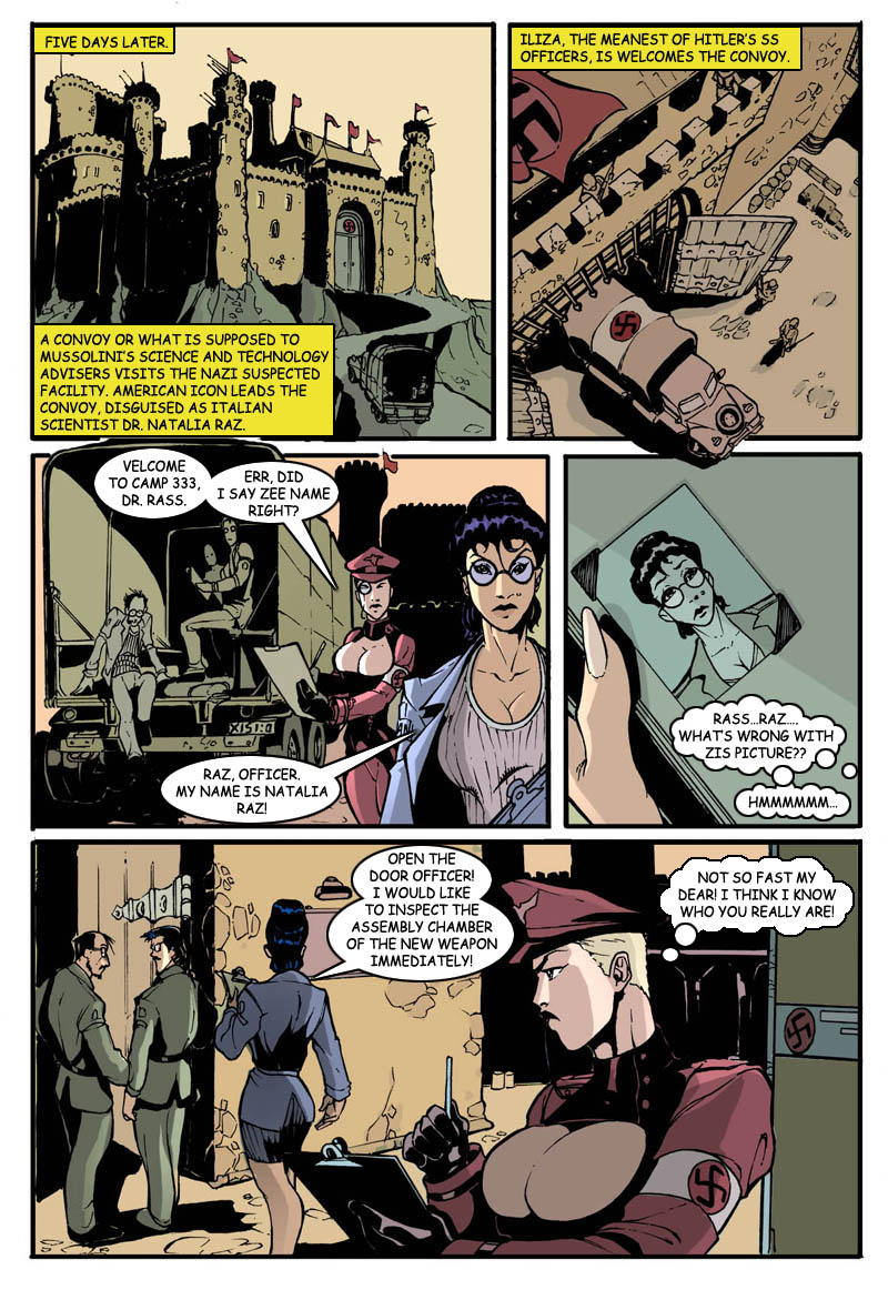 American Icon - Against the Evil Nazis 01 page 3 full