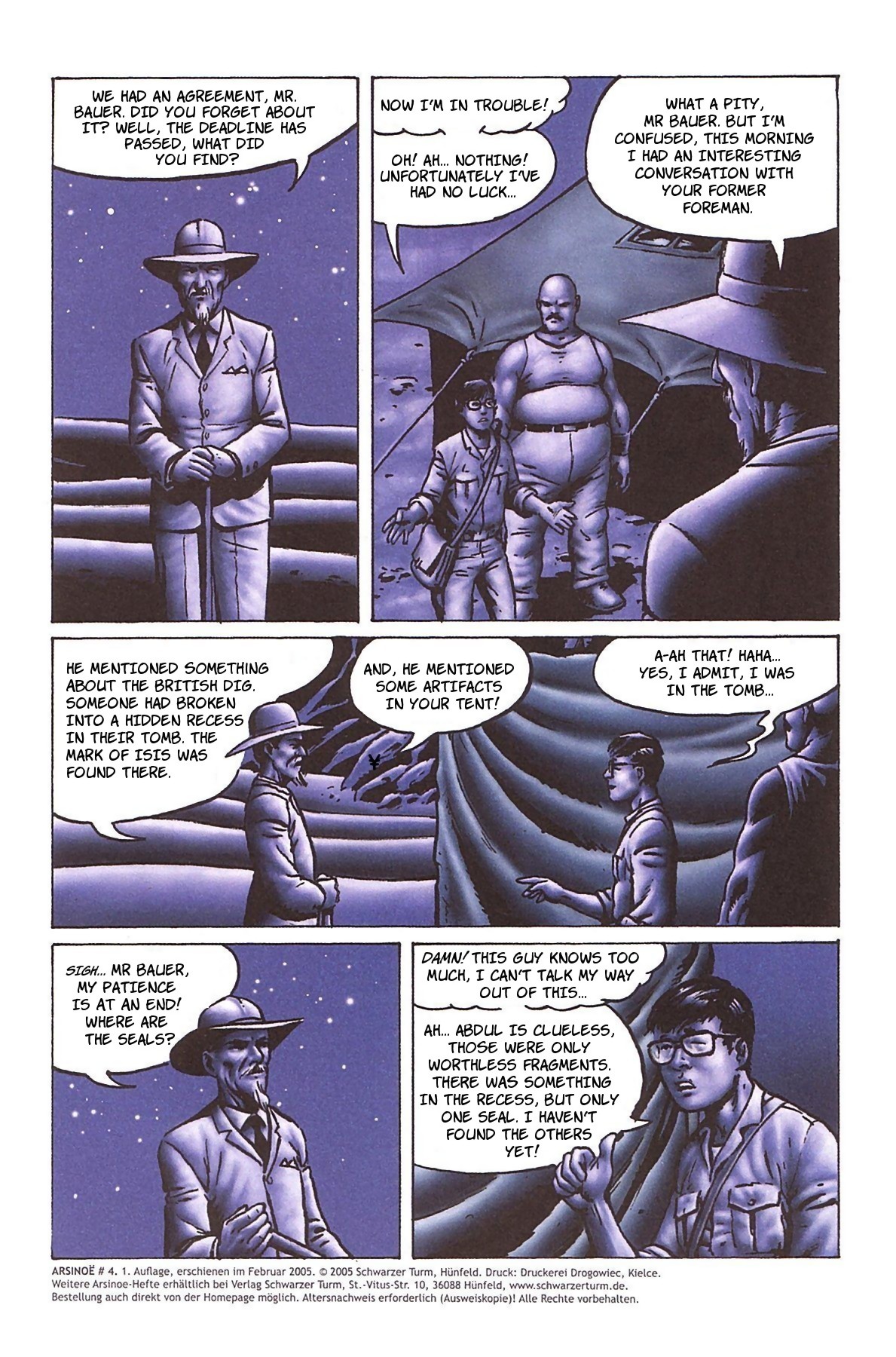 Arsinoe #4 : Bastet page 3 full