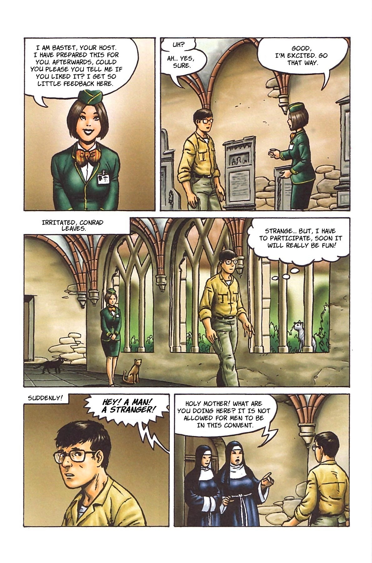 Arsinoe #4 : Bastet page 9 full