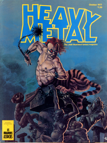 Heavy Metal 1977-10-Vol-01-#07 October cover