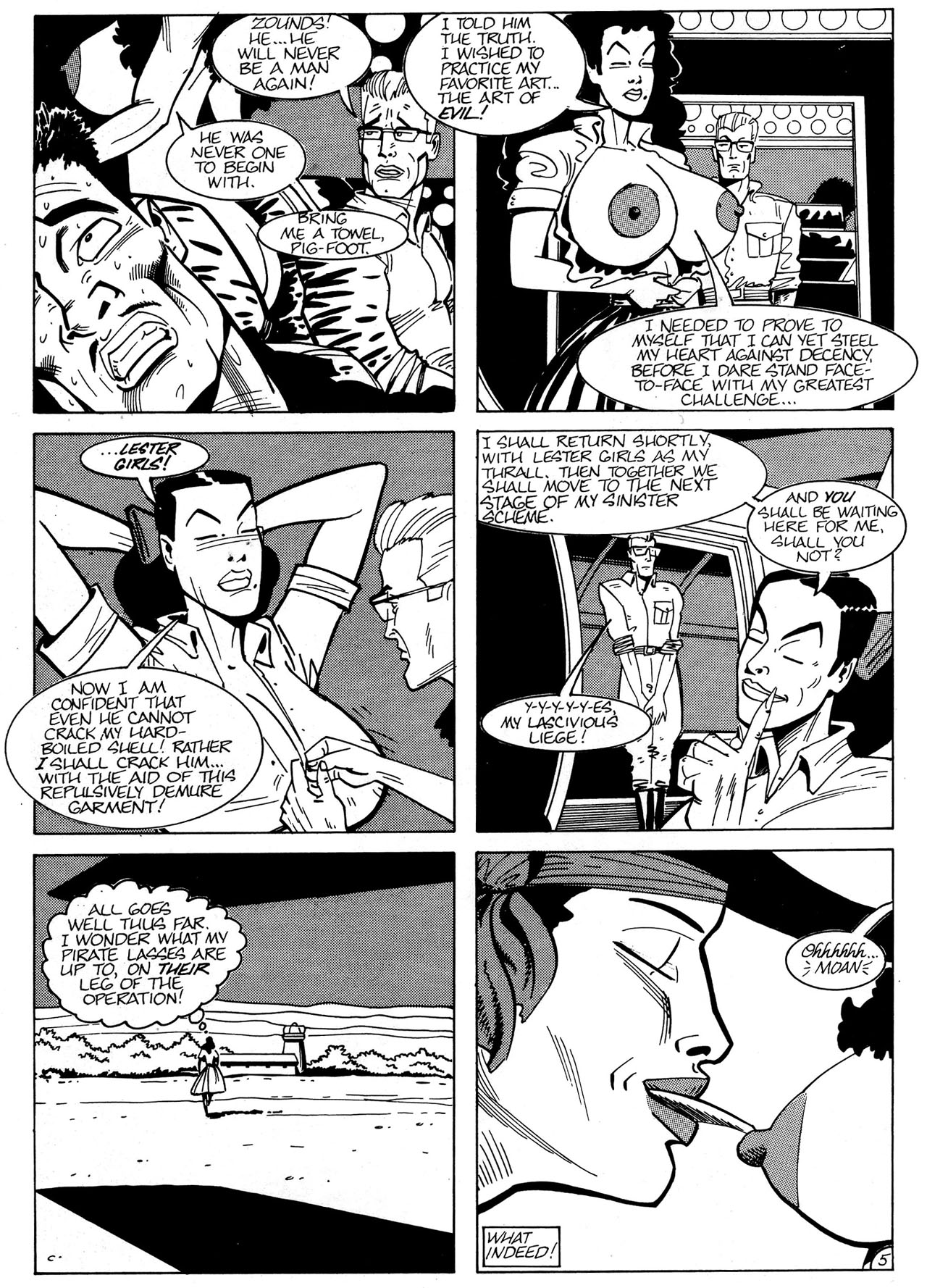 Lizard Lady #2 page 7 full