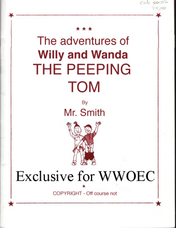 The Adventures of Willy and Wanda - The Peeping Tom cover