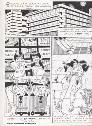 bondage comic cover