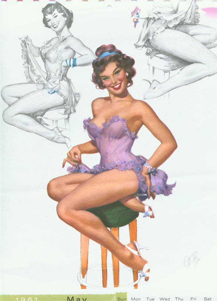 Retro Pin-Up Art page 4 full