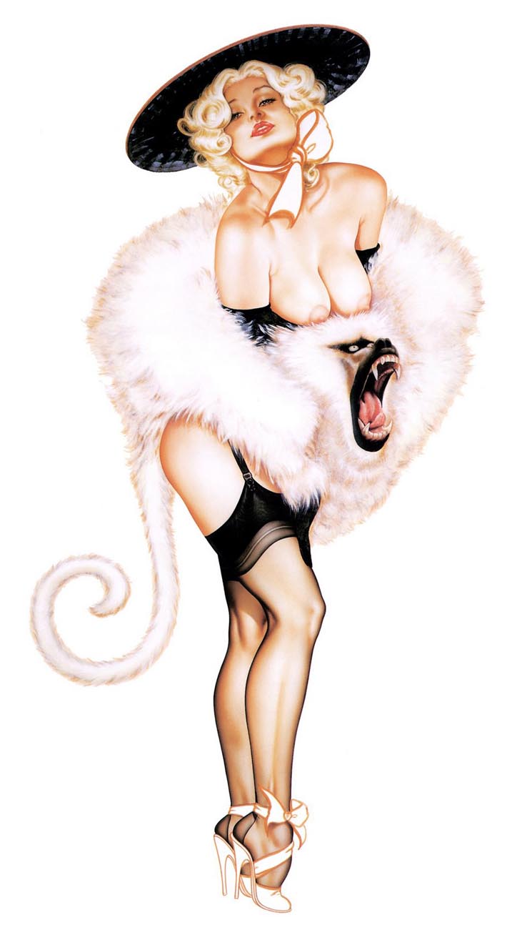 Retro Pin-Up Art page 6 full