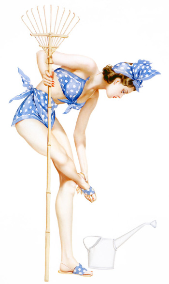 Retro Pin-Up Art cover