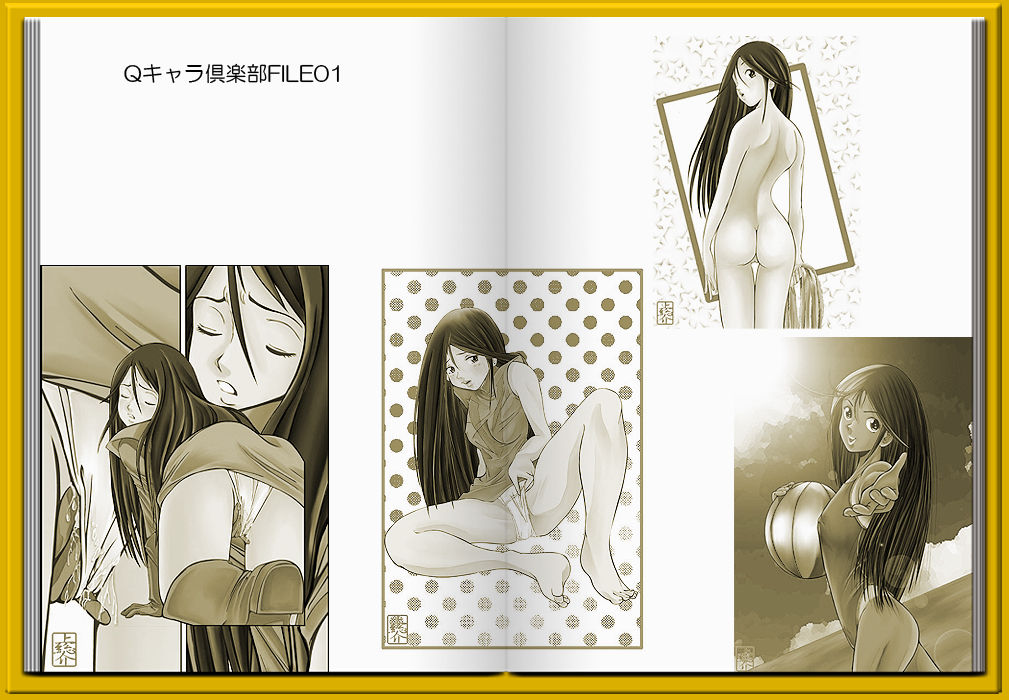 Q Chara Club FILE 10 OK-ko Oka Megumi page 4 full
