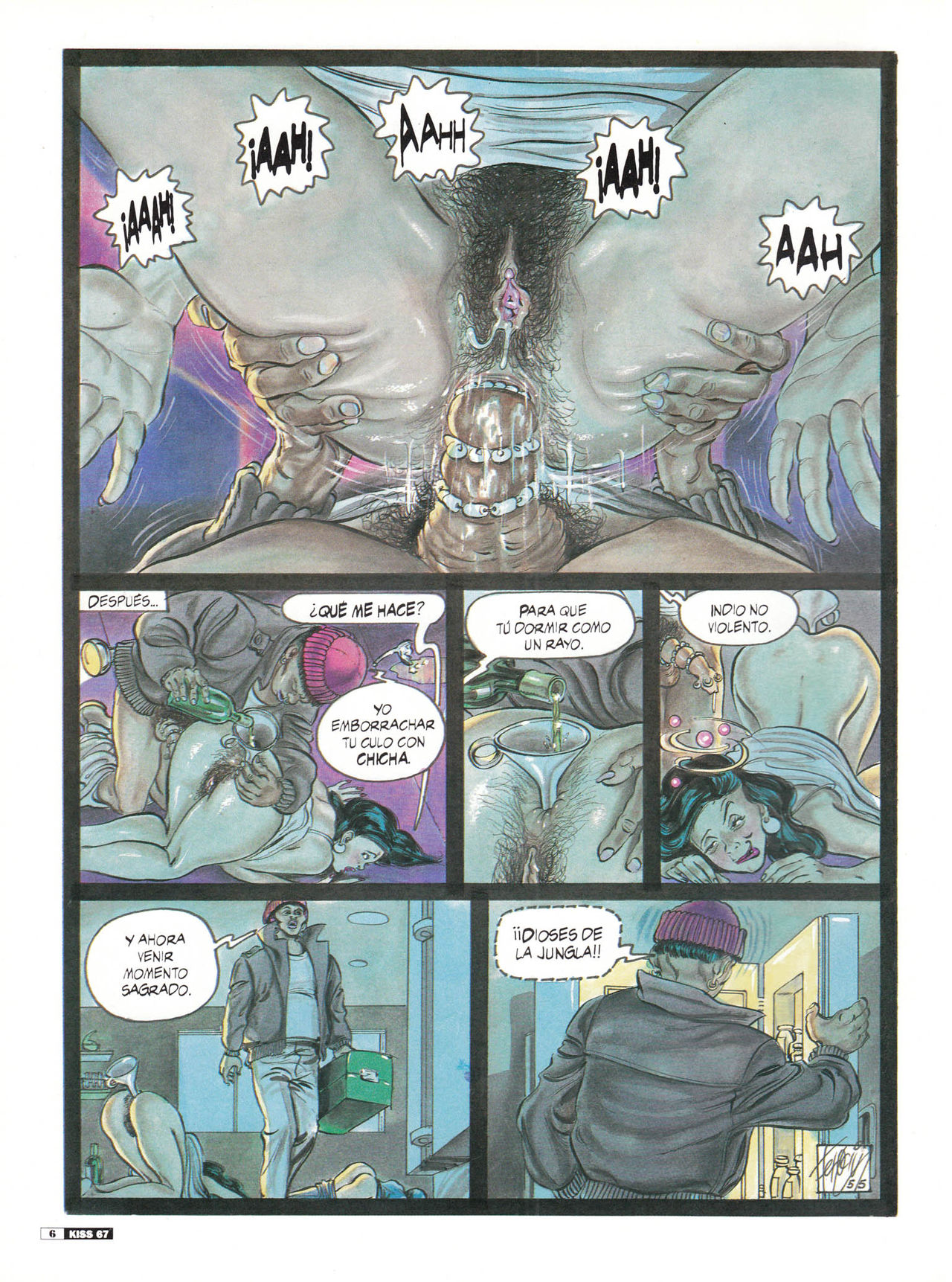 Kiss comix 067 page 6 full