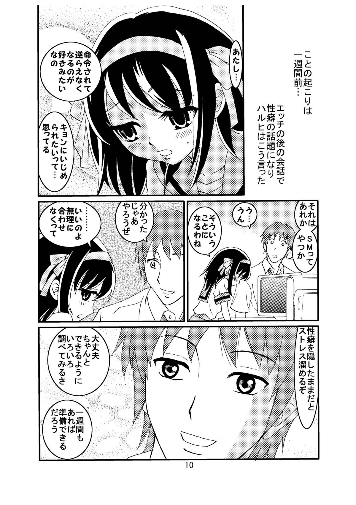 Suzumiya Haruhi-san no Kiken na Ai Taiken 2 page 10 full