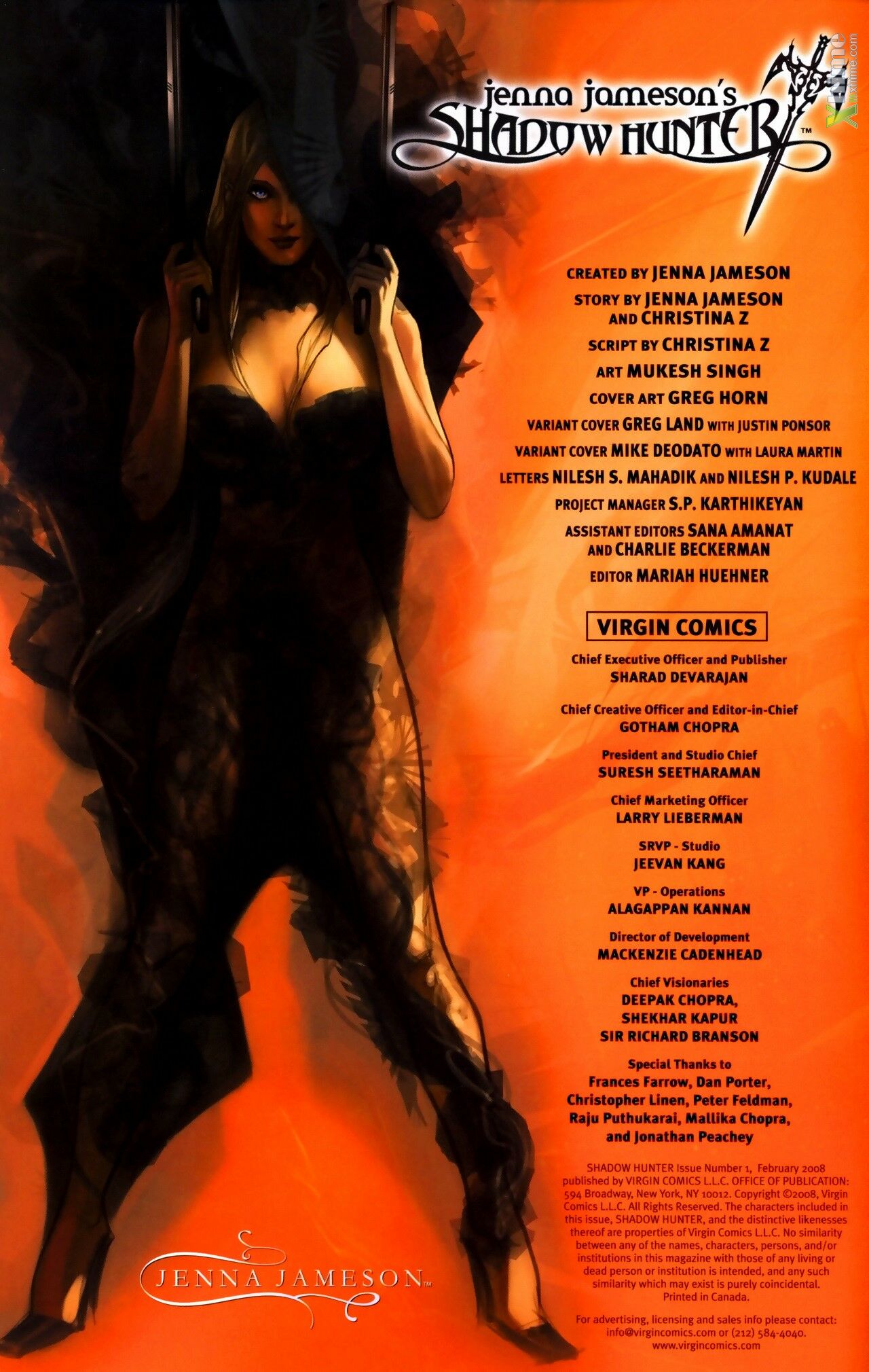 Shadow Hunter #1 page 3 full