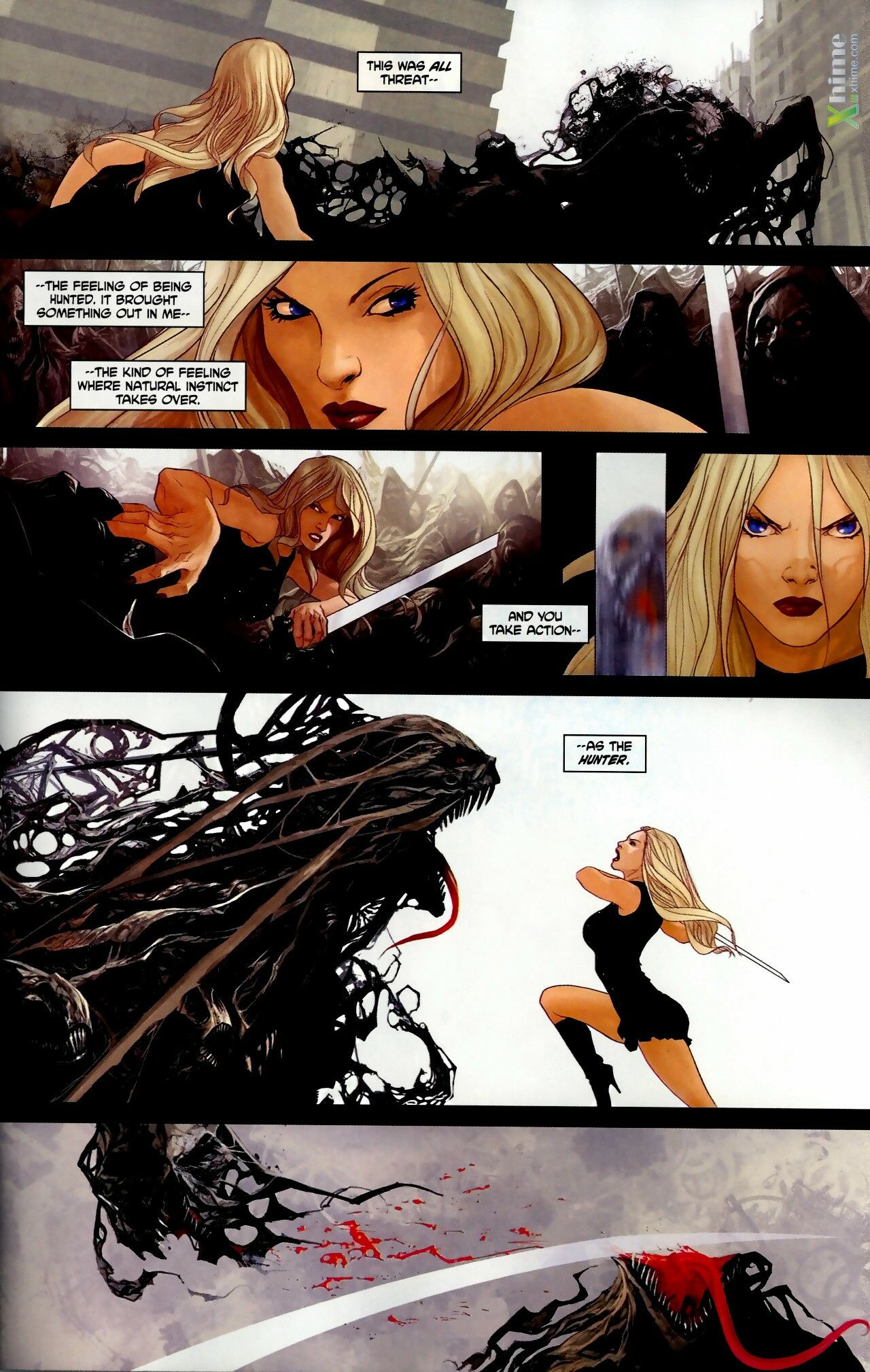 Shadow Hunter #1 page 8 full