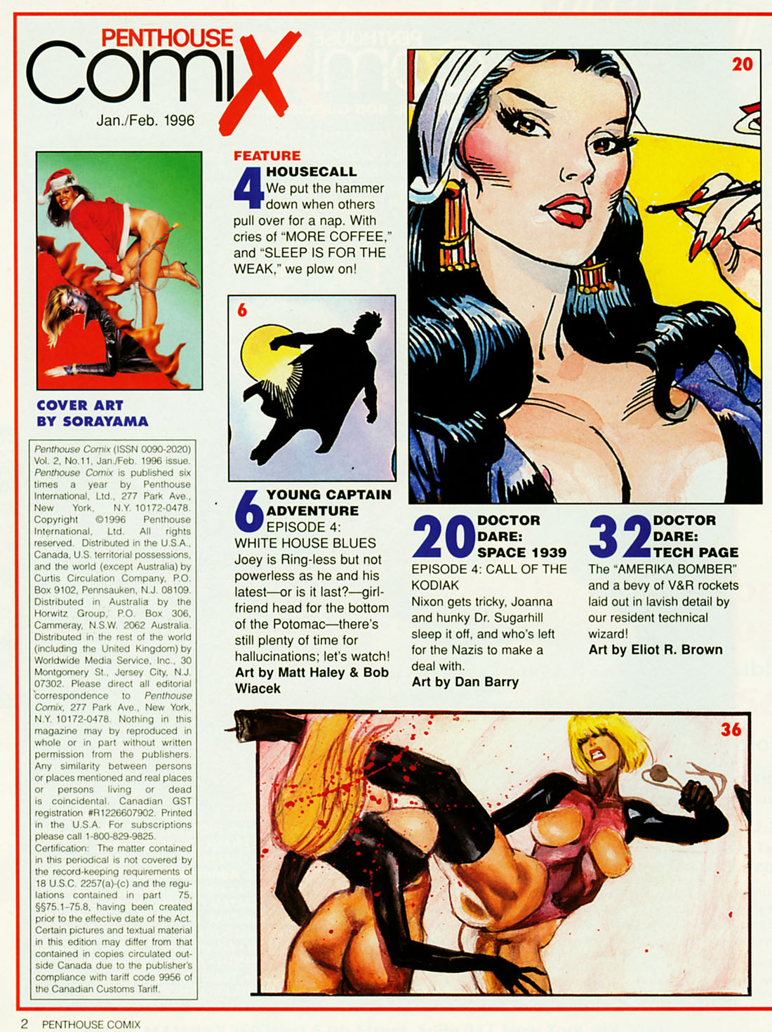 Penthouse Comix # 11 page 3 full