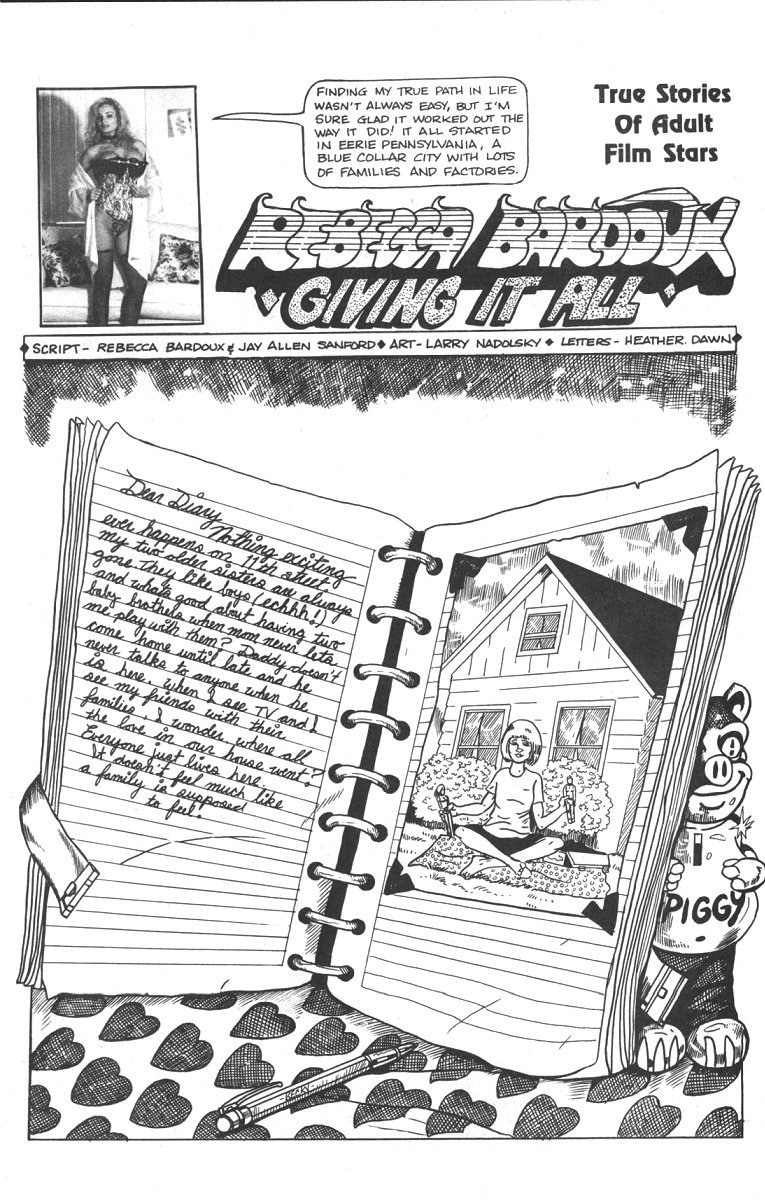 True Stories of Adult Film Stars - Rebecca Bardoux #1 page 3 full