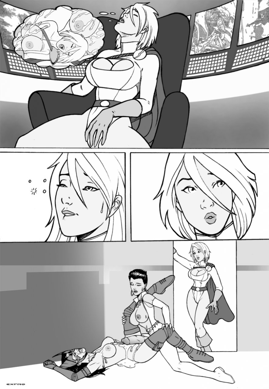Power Girl Vs Satanna's page 5 full