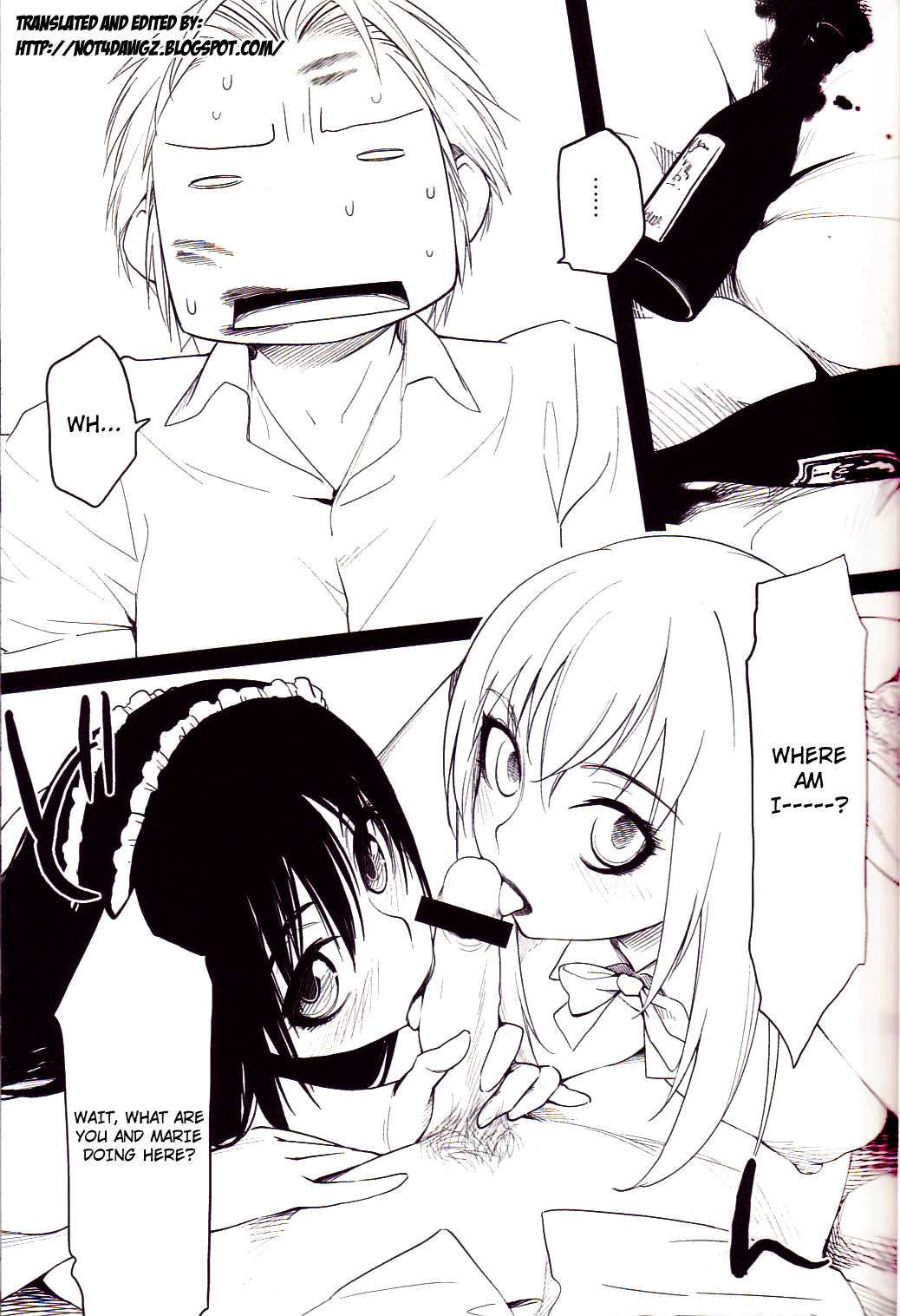Ii Toshi Shita Otona ga Shiro Dano! Kuro Dano! | The Old Enough Adults Are White! And Black! page 2 full