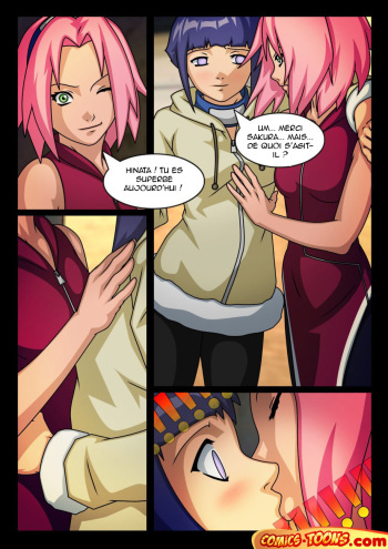 Sakura X Hinata cover
