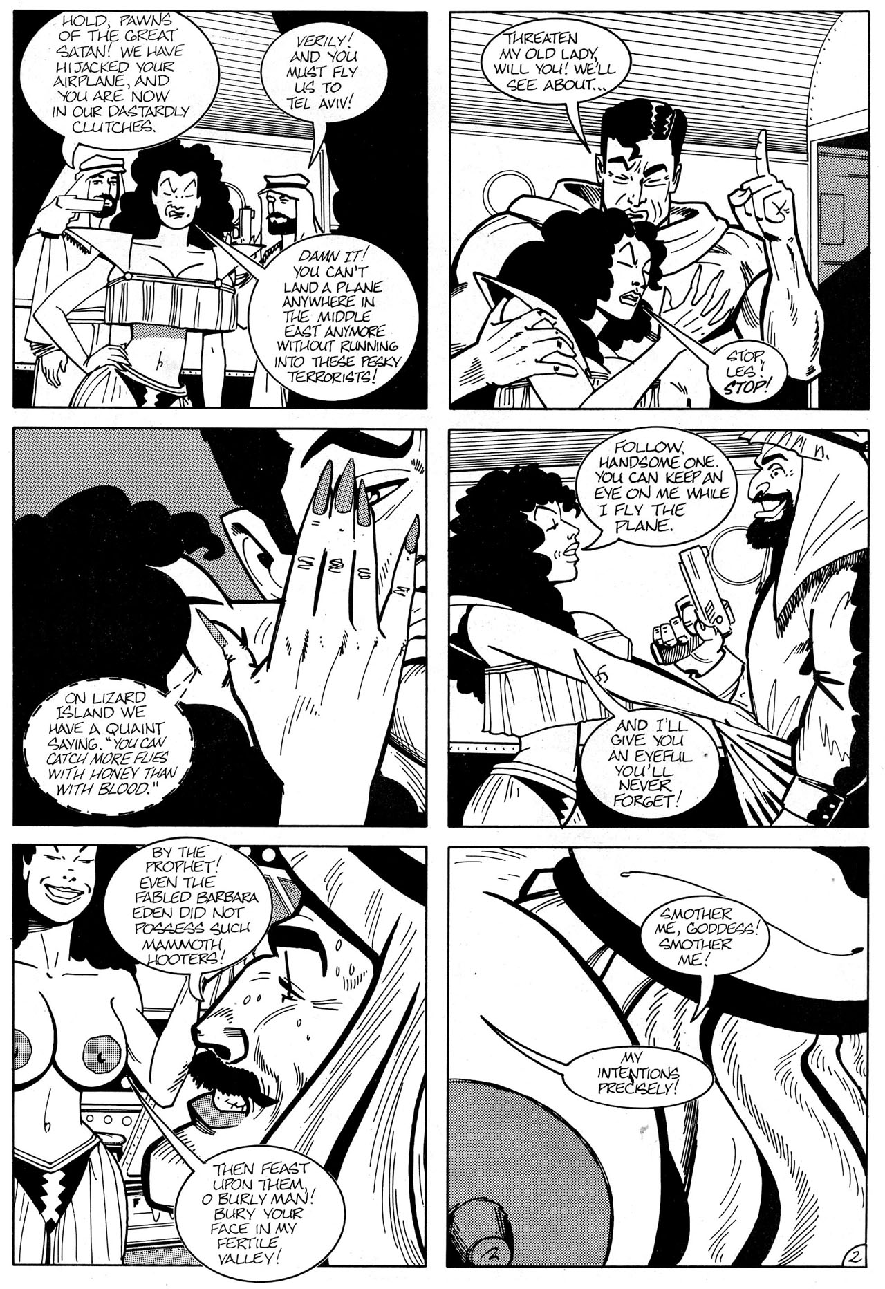 Lizard Lady #4 page 4 full