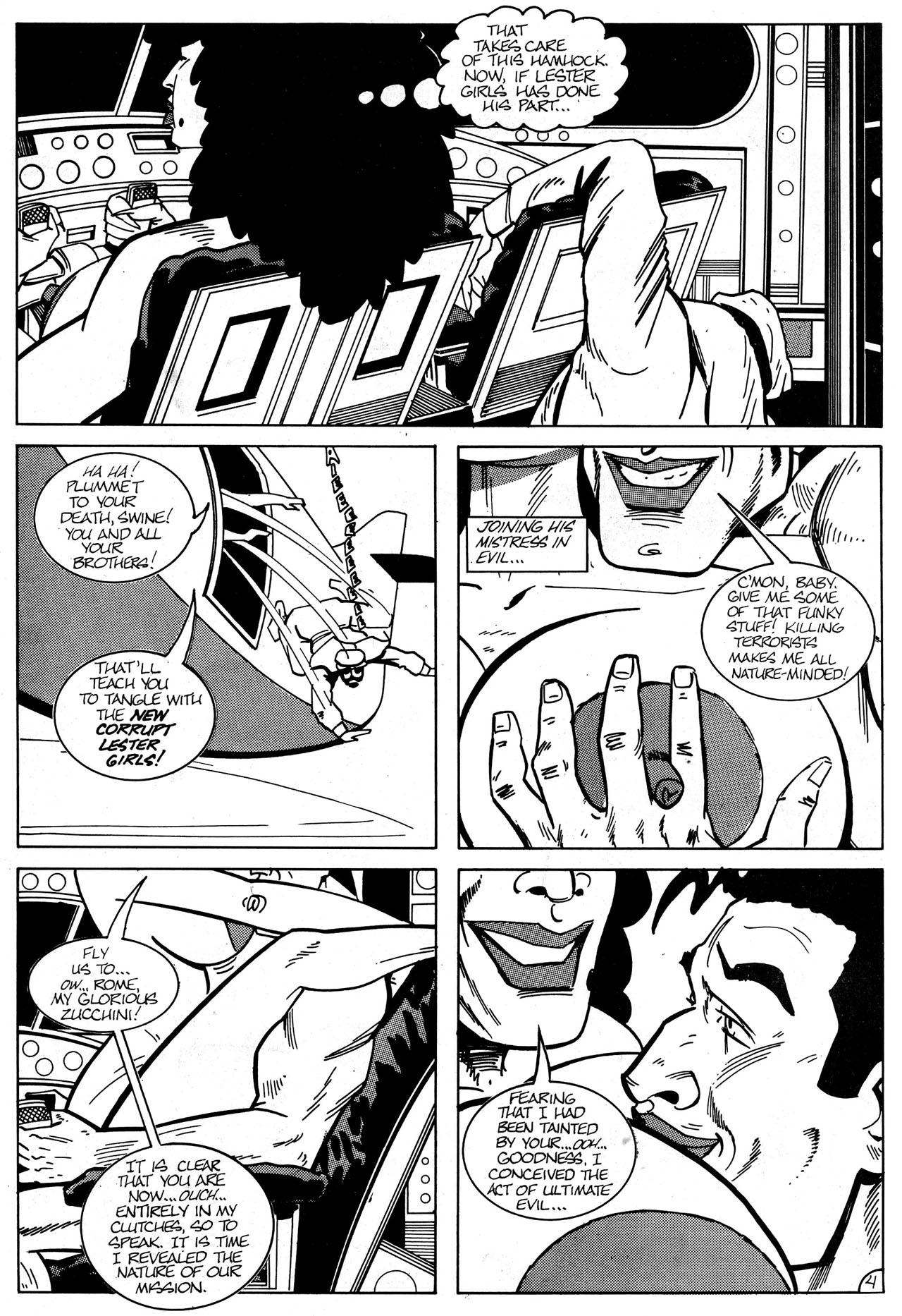 Lizard Lady #4 page 6 full
