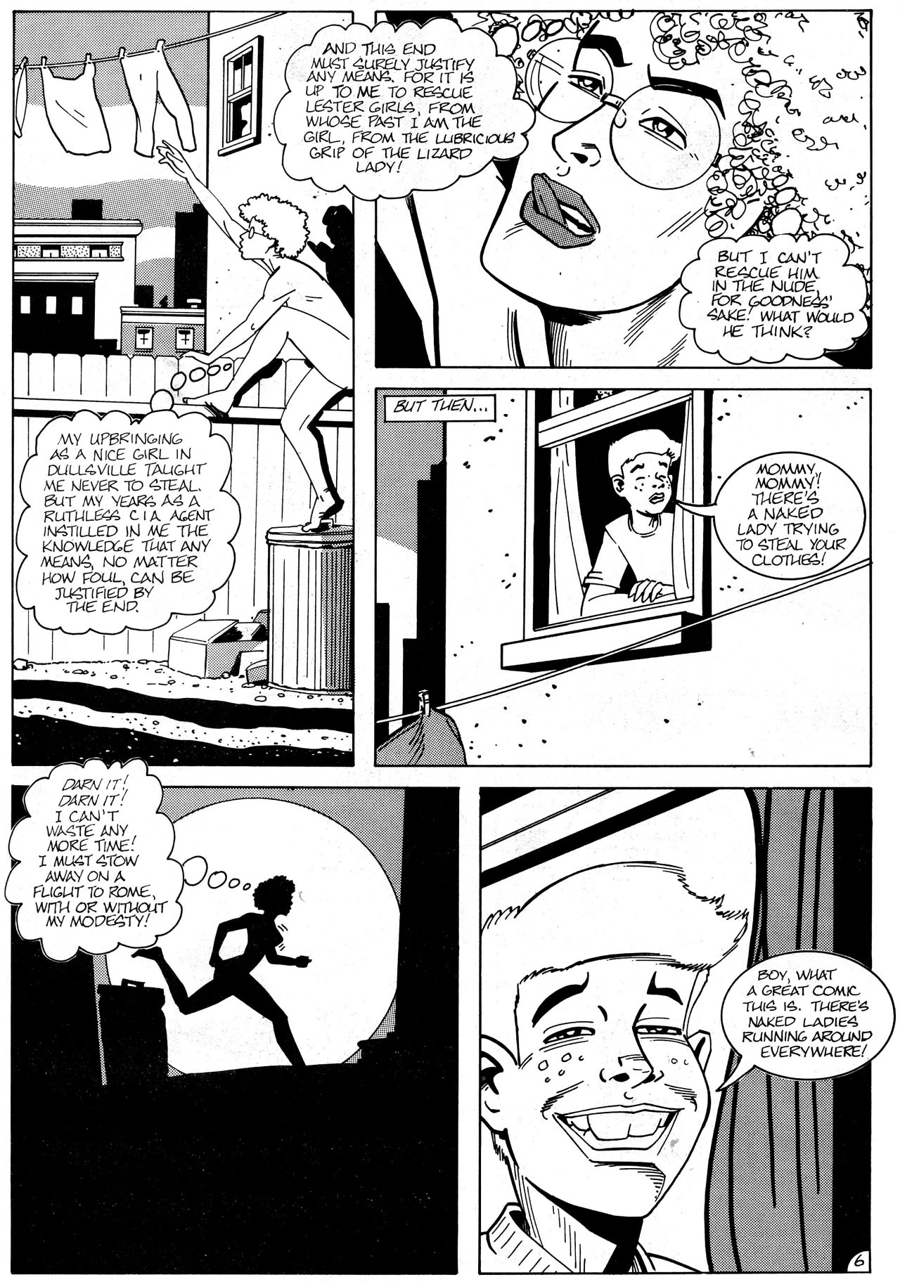 Lizard Lady #4 page 8 full