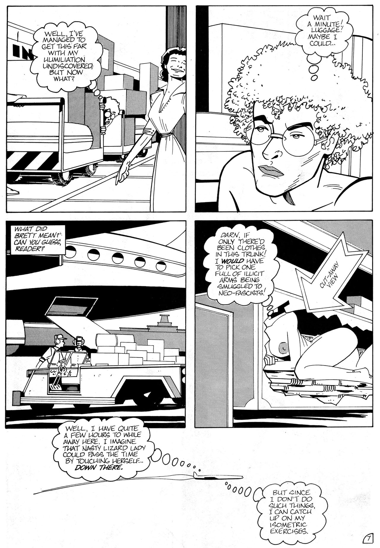 Lizard Lady #4 page 9 full