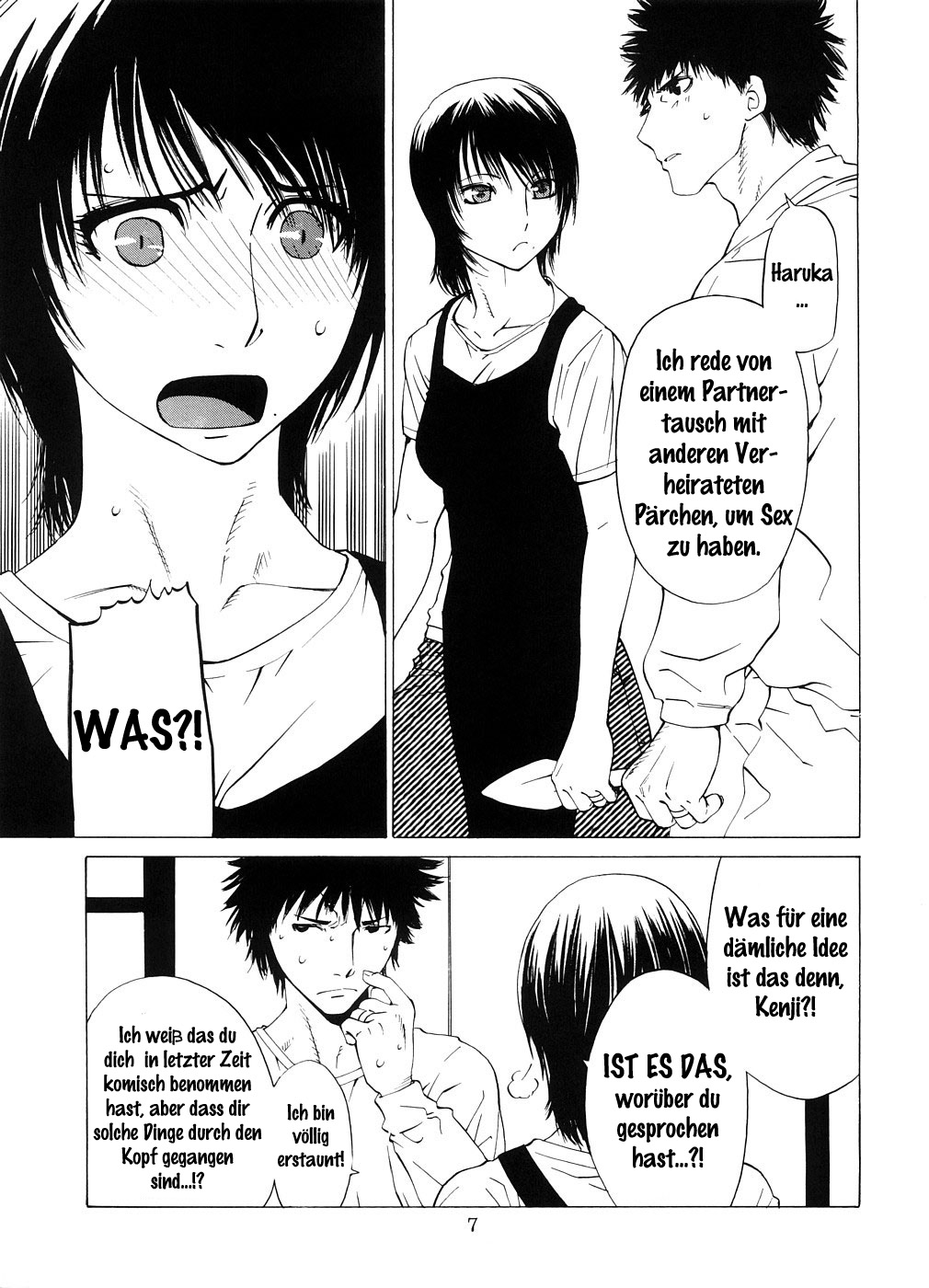 Kousa Suru Osu to Mesu -Ochiteiku Haruka- page 6 full