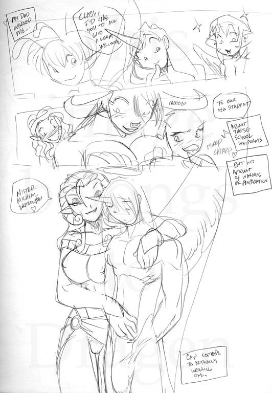 Michael Makes New Friends page 1 full