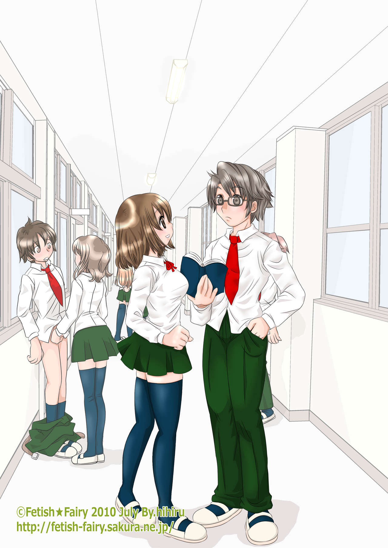ち○ぽ大好き!! 痴女学園2～保健室でしぼっちゃおう～ page 7 full
