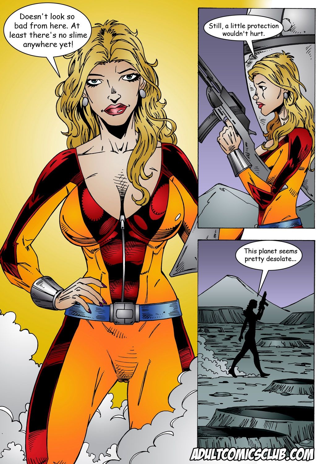 Lorna Space Encounter page 5 full