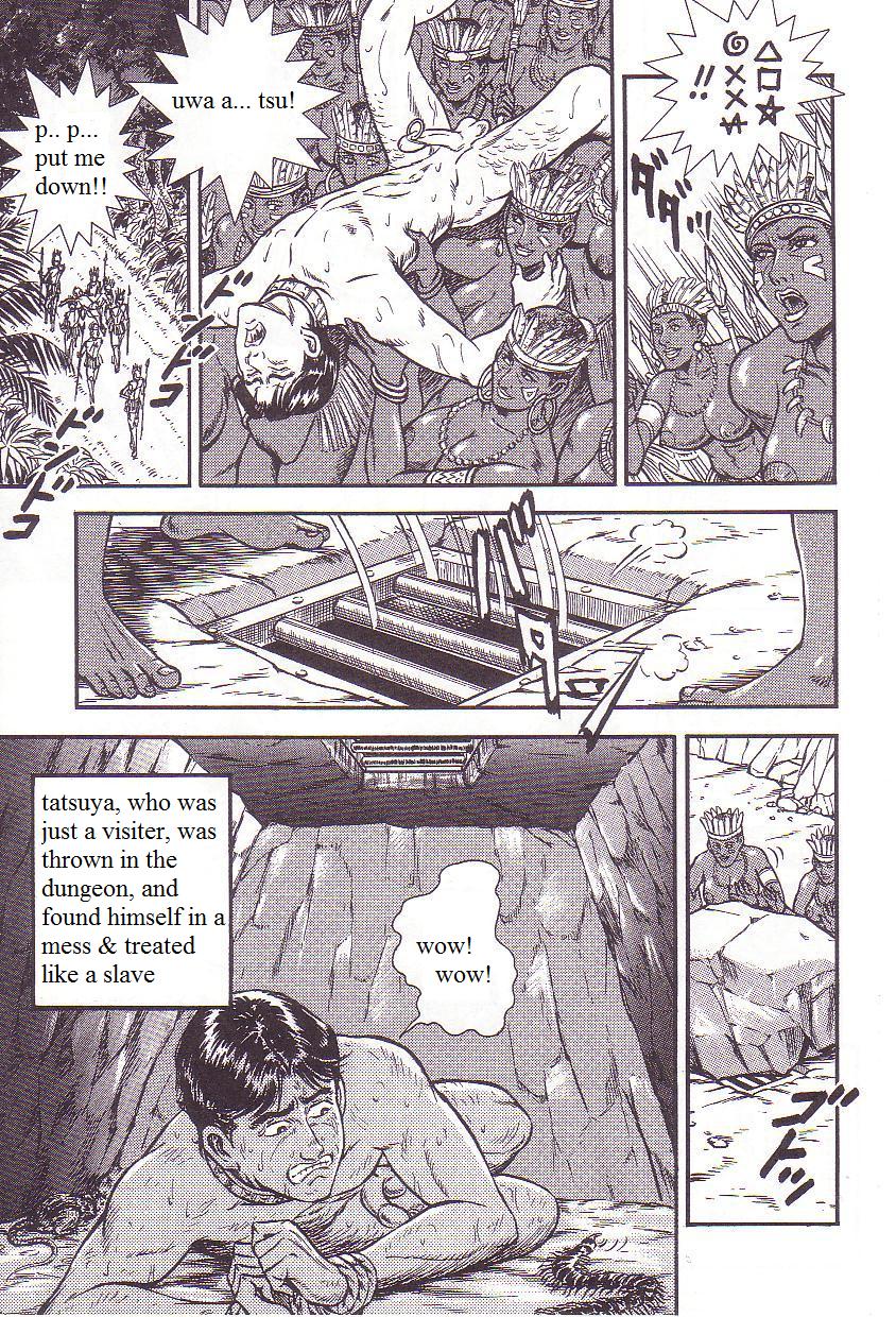 Dorei Muko Tatsuya no Henreki Ch. 3 - Onna Zoku Shima Kitan | The Slave Husband Ch. 3 - Bizarre Women's Tribe Island's Ballad page 7 full