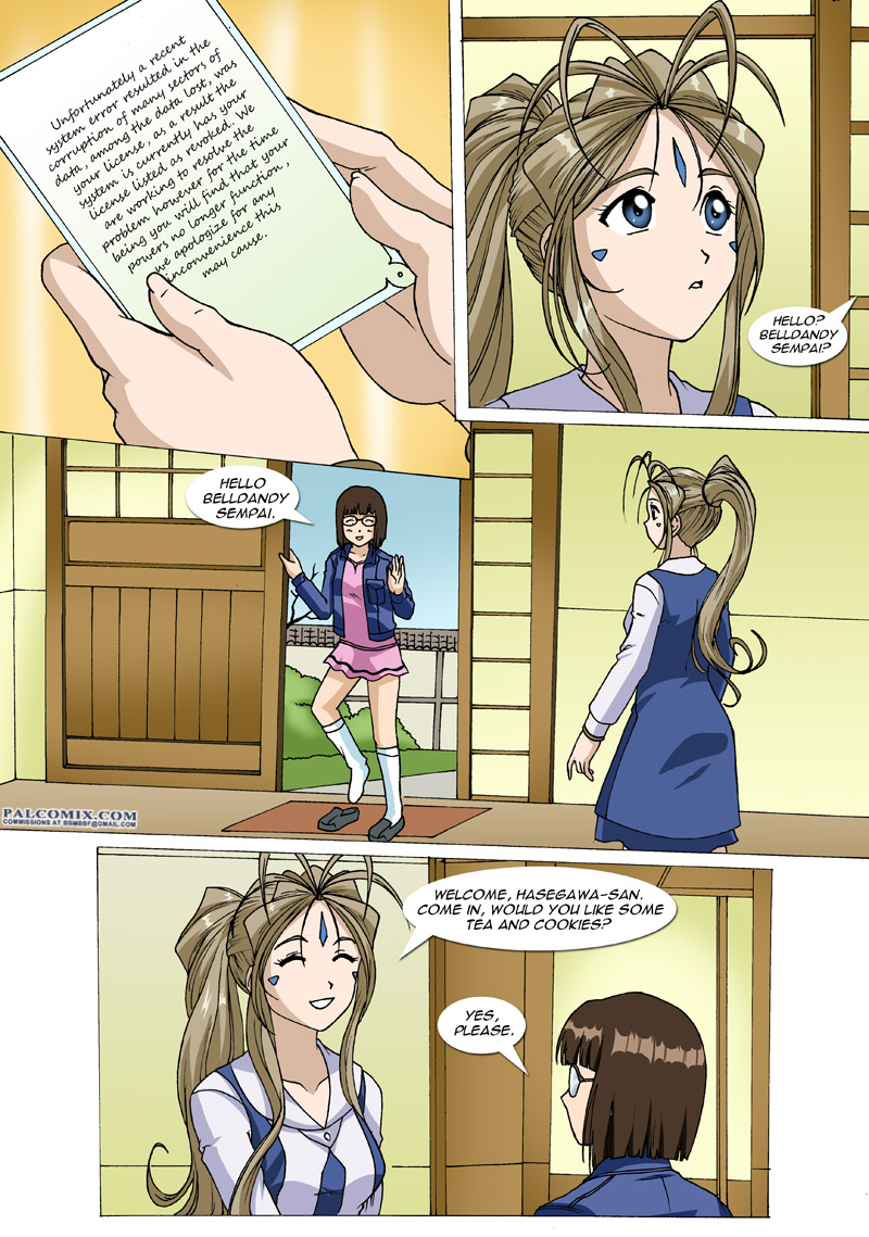 Ah! Enslavement of my Goddess page 2 full