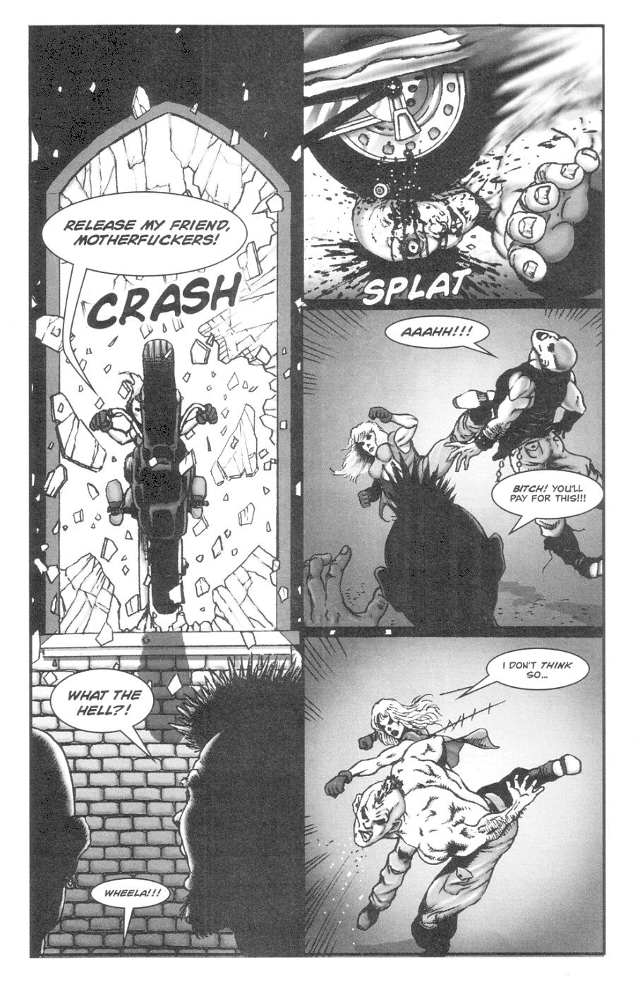 Wheela - Biker Bitch of the Apocalypse page 4 full