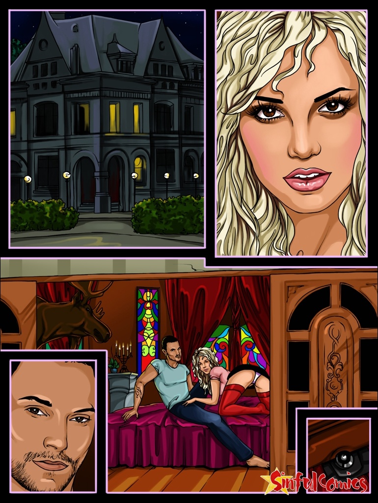 Sinful Comics - Britney Spears Comic page 1 full