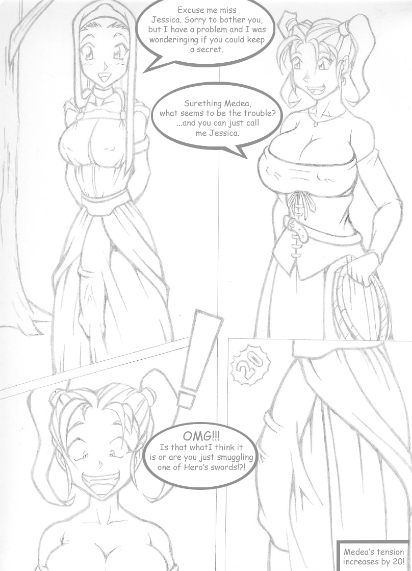 Dragon Quest VIII Unknown dojin page 1 full