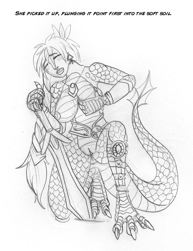 Lizardwoman Sophitia page 9 full