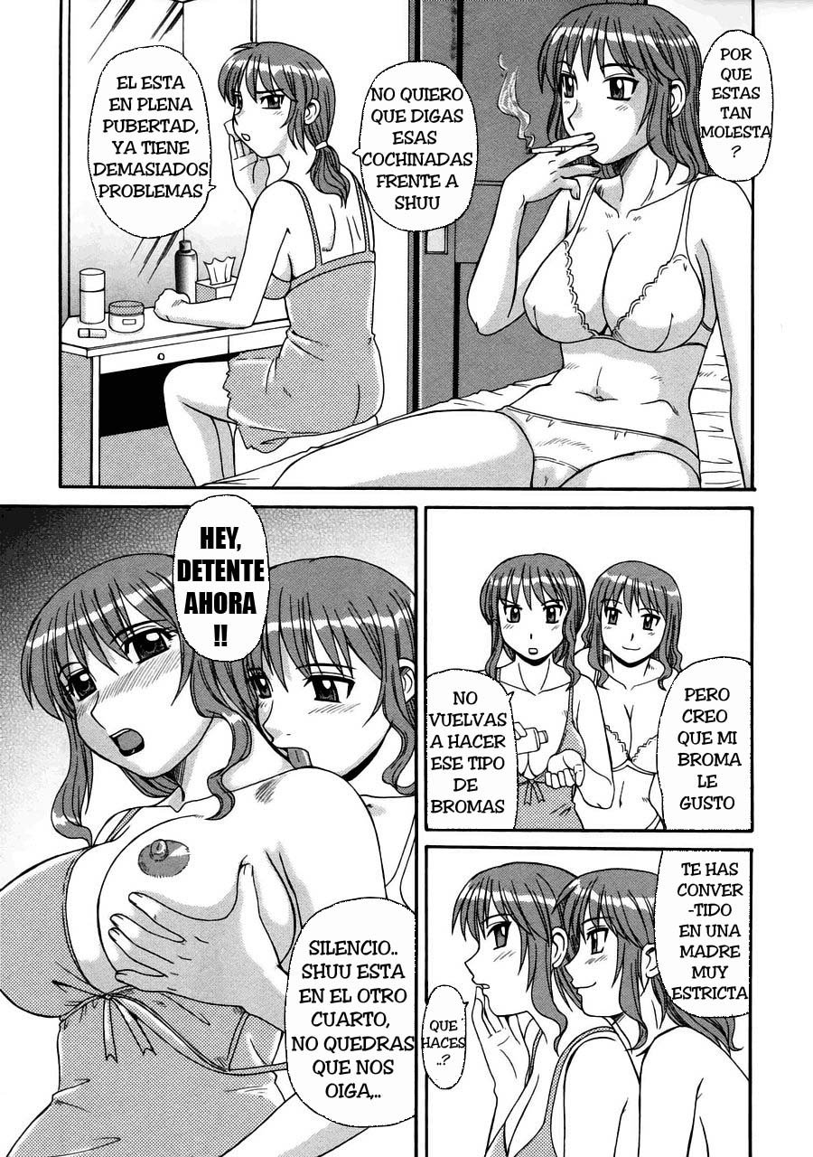 Ayashii Haha to Midara na Oba - Glamorous Mother and Indecent Aunt | Triangulo incestuoso Ch. 1-3 page 10 full