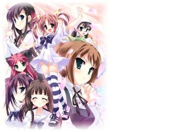 Harukazedori ni, Tomarigi o. 2nd Story ~Tsuki no Tobira to Umi no Kakera~ cover