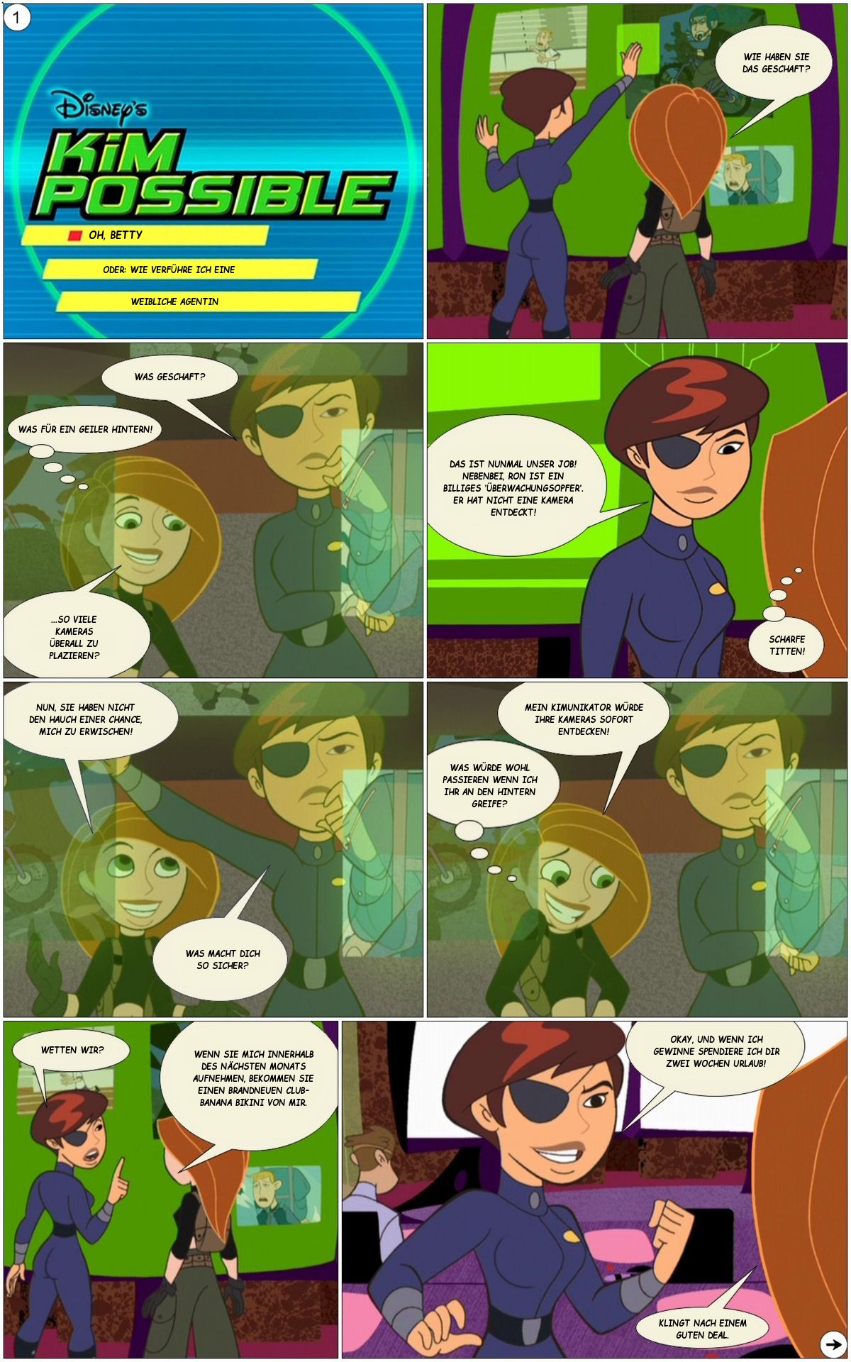 Oh, Betty! - Or: How to Seduce a Female Secret Agent | Oh, Betty! Oder: Wie verführe ich eine weibliche Agentin? page 2 full