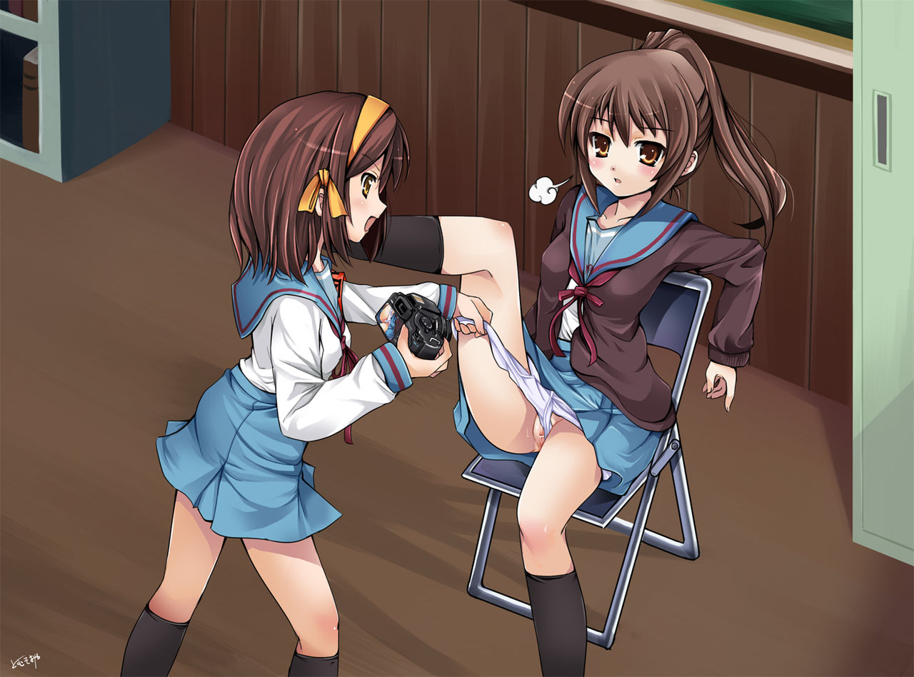 Kyonko Haruhi Yuri Art Gallery page 10 full