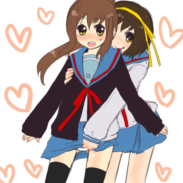 Kyonko Haruhi Yuri Art Gallery page 3 full
