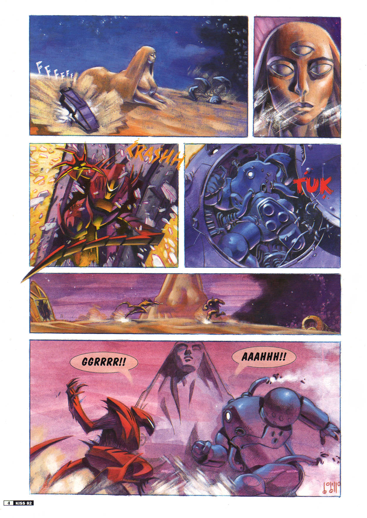 Kiss comix 082 page 4 full