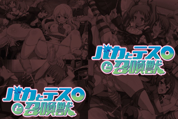 Yuumei Chara Kannou Shousetsu CG Collection No. 152 Baka to Tesu○ to Syoukannzyuu HaHa CG Syu cover