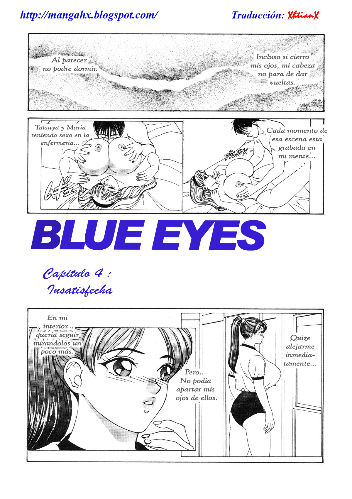 BLUE EYES Vol. 1 Ch. 4 page 1 full